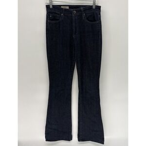 AG Adriano Goldschmied Janis High Rise Flare Denim Jeans Stretch USA Size 27X32